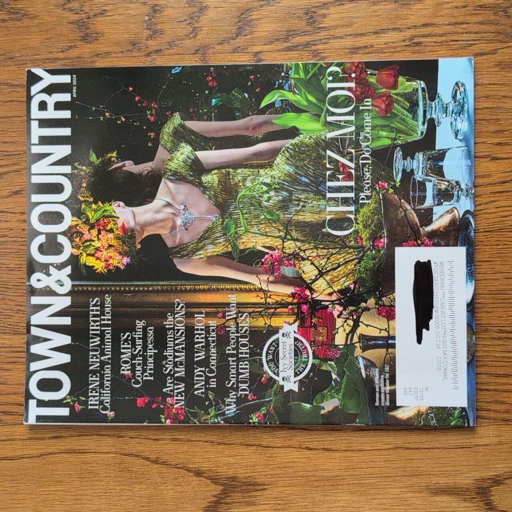 Town & Country Magazine April 2024 You Can't Handle The Truth